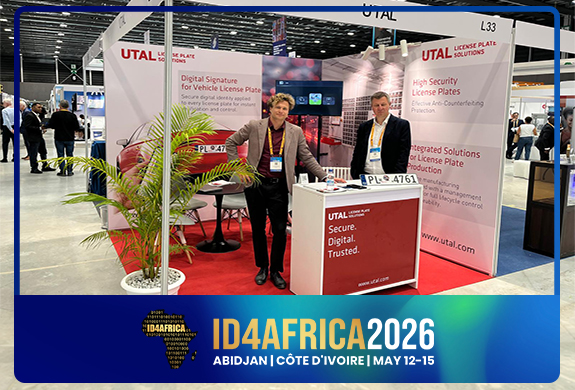 Utal na ID4Africa 2026 – zabezpieczone tablice rejestracyjne dla nowoczesnych systemów identyfikacji
